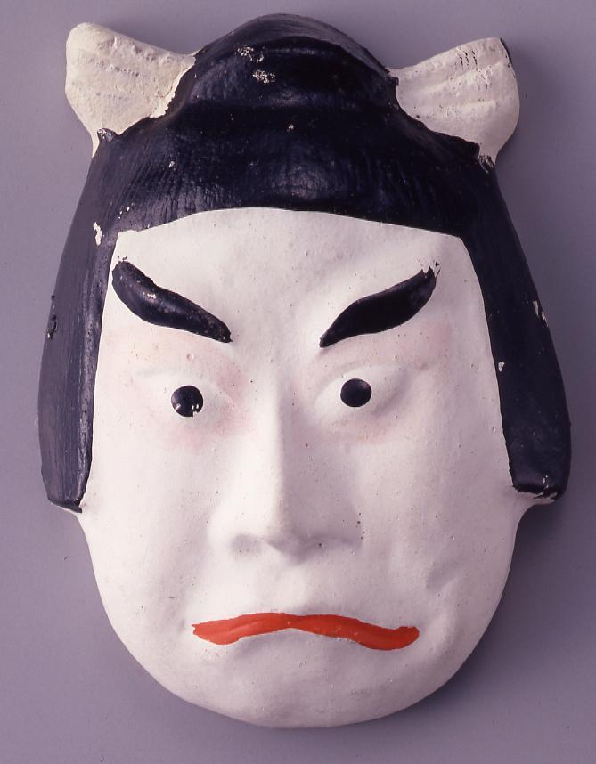 作品画像:今戸人形面 桃太郎