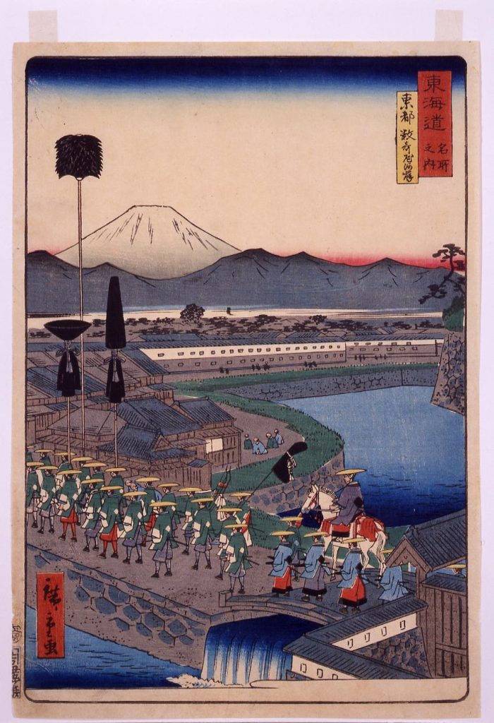 作品画像:海道名所之内 東都数寄屋河岸