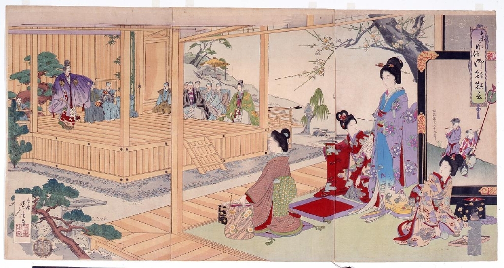 作品画像:東風俗 御能狂言