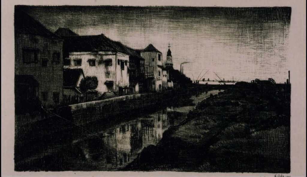 作品画像:東京風景 十三 洲崎之景