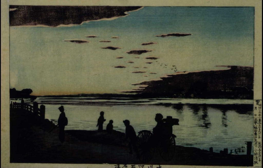 作品画像:大川端石原橋