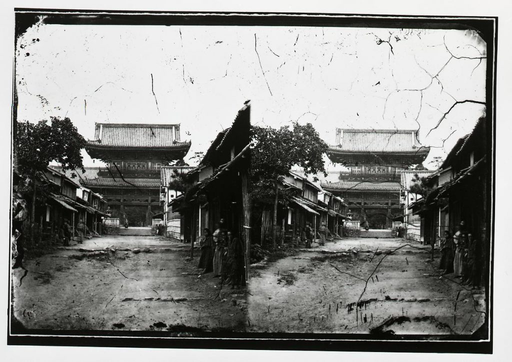 作品画像:清涼寺 山門
