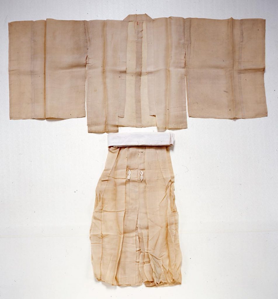 作品画像:白装束(川村清雄所用)