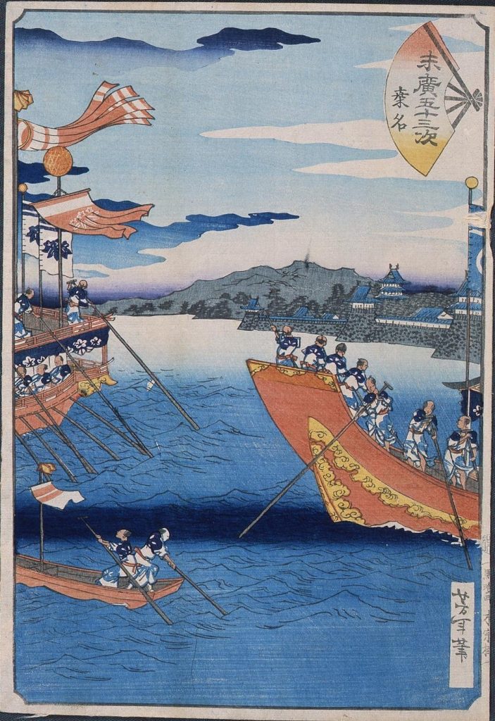 作品画像:末広五十三次 桑名