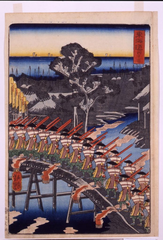作品画像:東海道 四日市