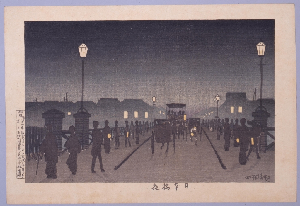作品画像:日本橋夜