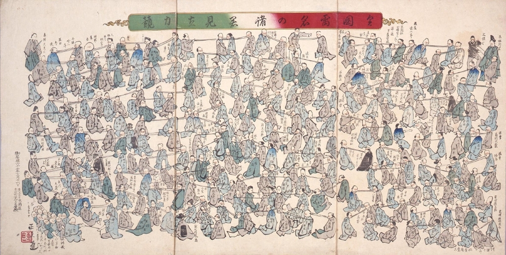 作品画像:全国雷名の諸君見立力競
