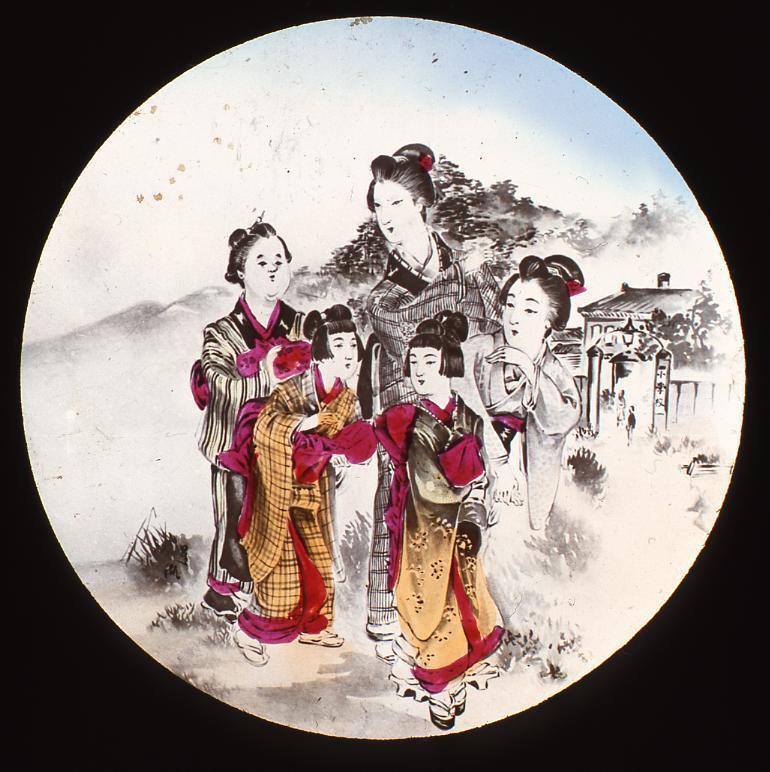 作品画像:幻灯種板 女子教育