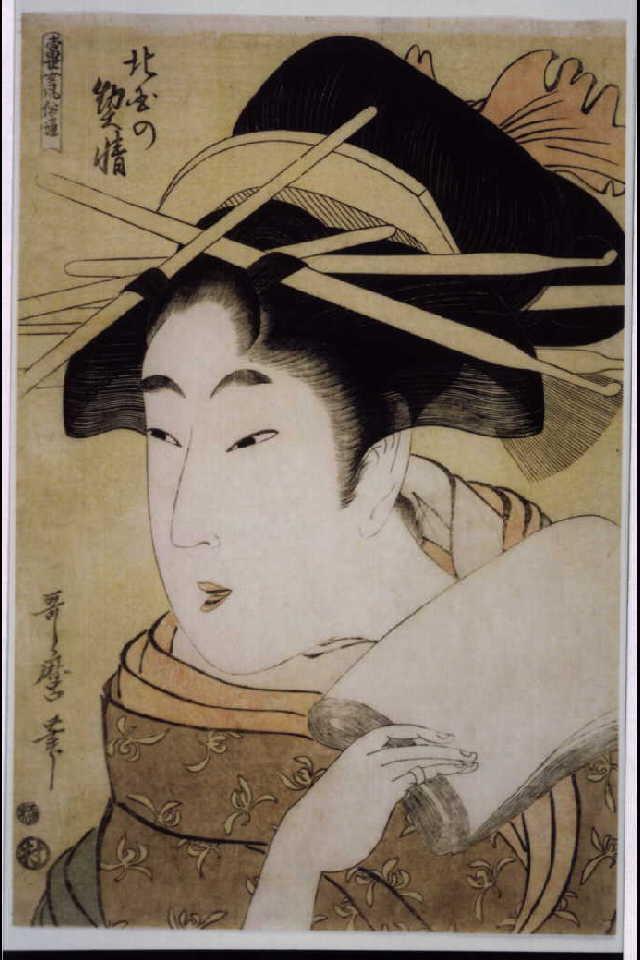 作品画像:当世女風俗通 北国の契情