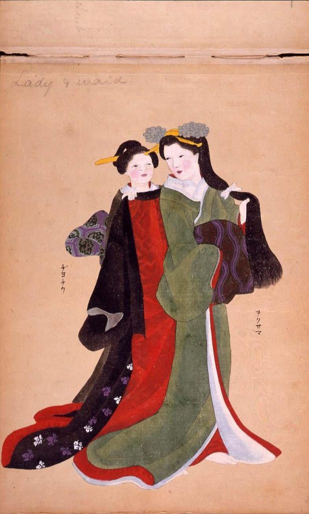 作品画像:洋風日本風俗画帖