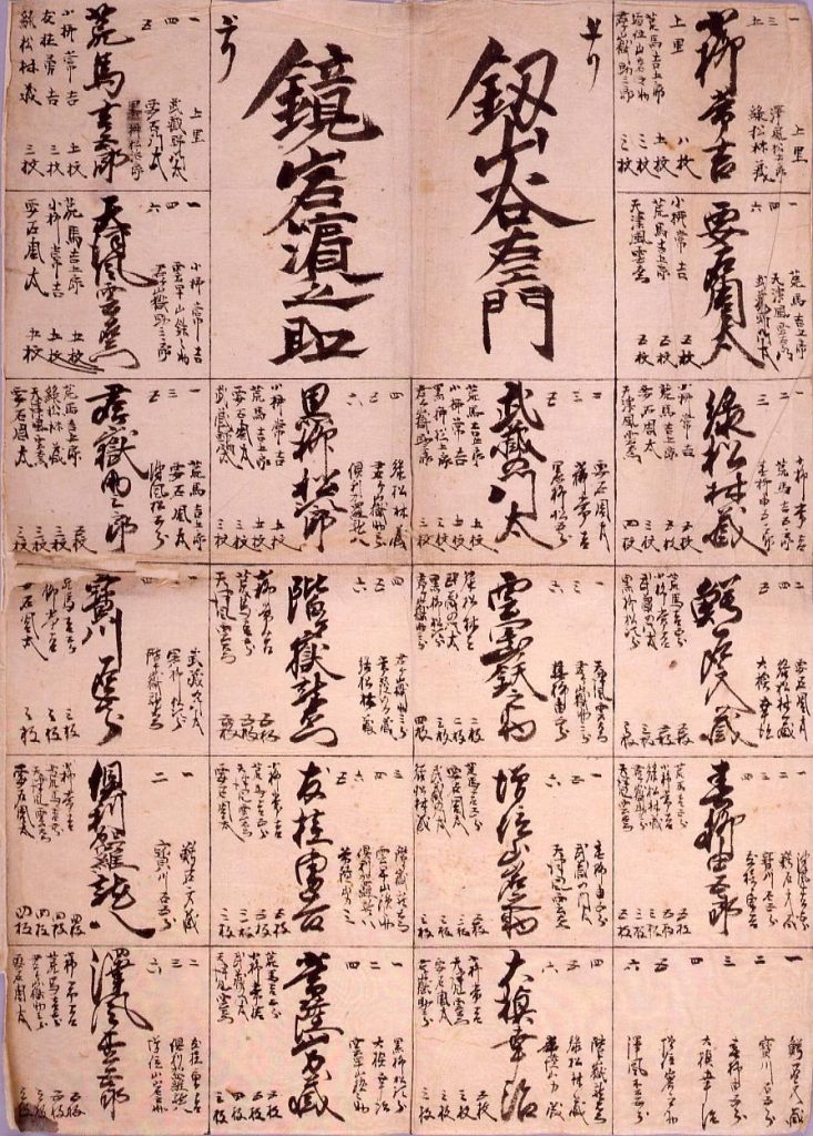 作品画像:大相撲双六