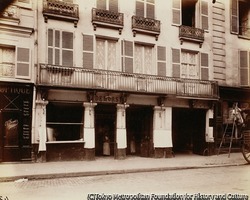 作品画像:第一帝政様式の住宅と店舗、テュレンヌ通り67番地