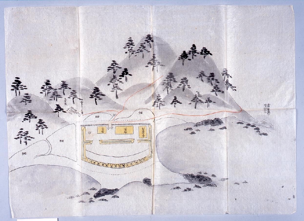 作品画像:浦賀御番所図