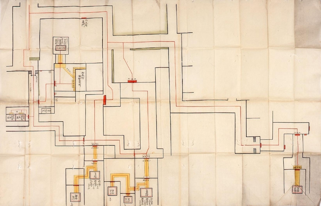 作品画像:寛永寺廟所地図