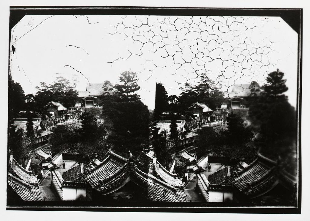 作品画像:信貴山寺 毘沙門堂舞台遠望