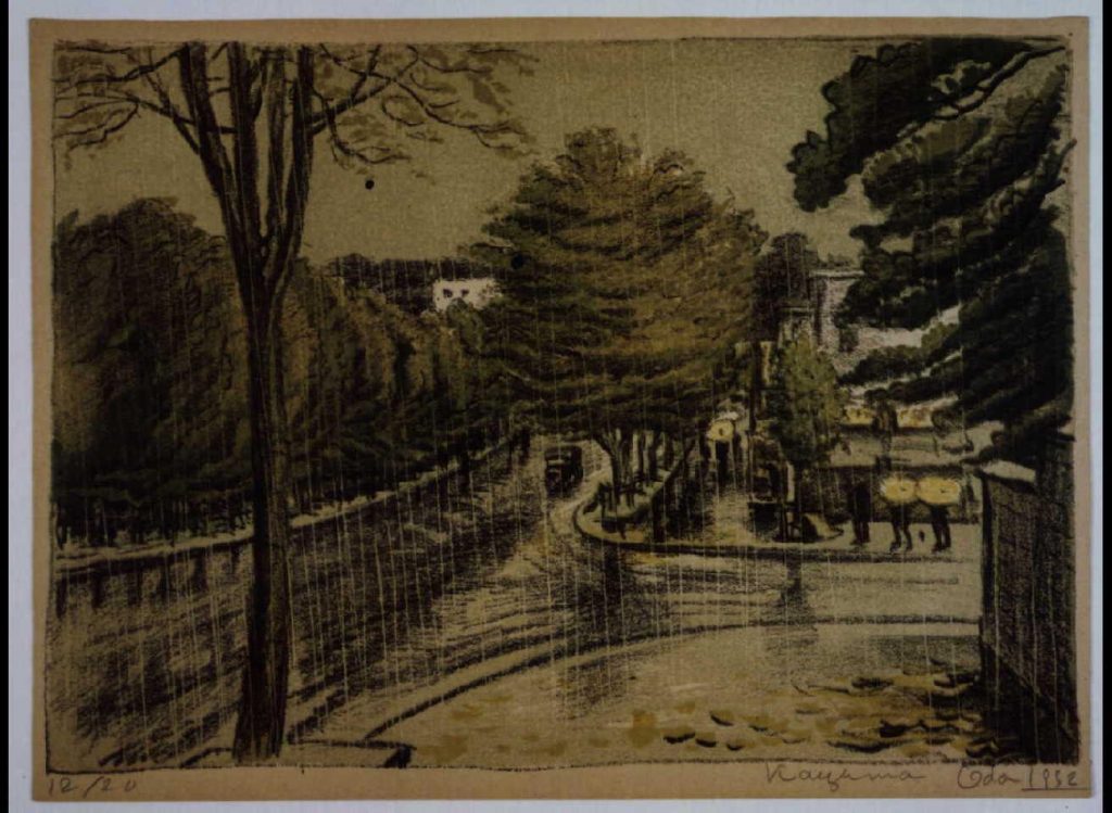 作品画像:東京新近郊八景 4 明治神宮表参道