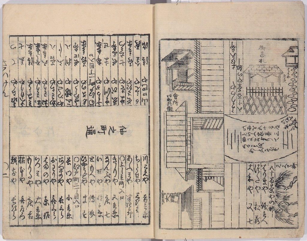作品画像:吉原細見五葉松
