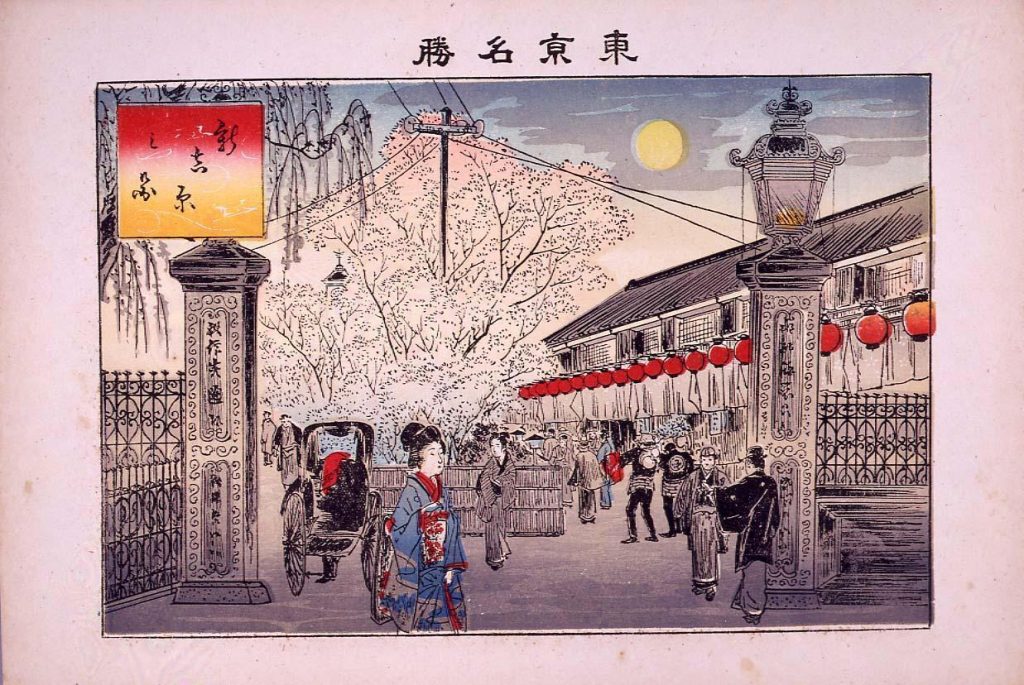作品画像:東京名勝 新吉原之図