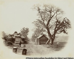 作品画像:東海道の1862年9月にリチャードソンが暗殺された場所