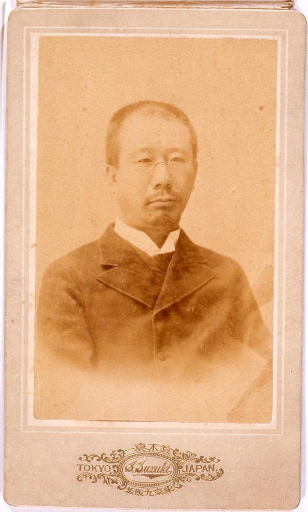 作品画像:外山正一肖像