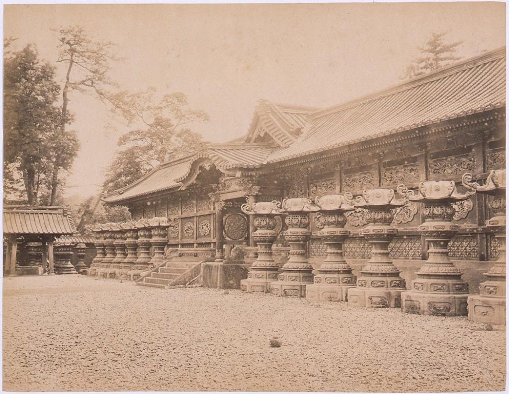 作品画像:増上寺中門 左右廊(近景)