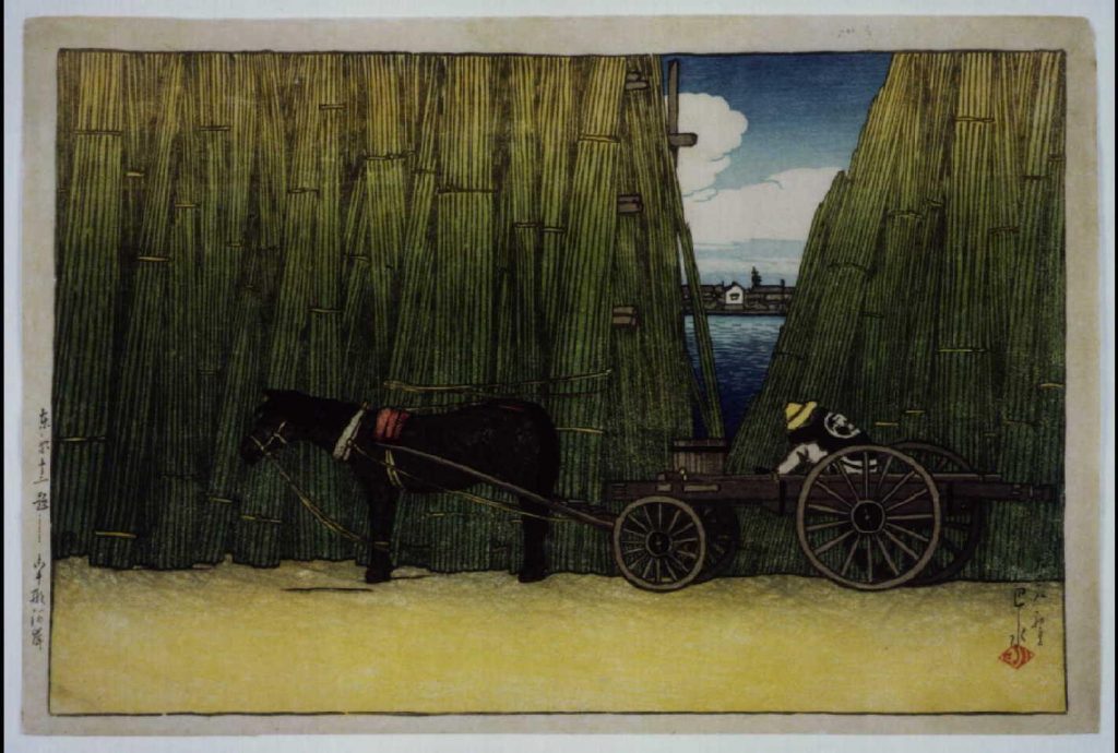 作品画像:東京十二題 駒形河岸