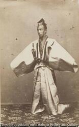 作品画像:(直垂長袴の武士)