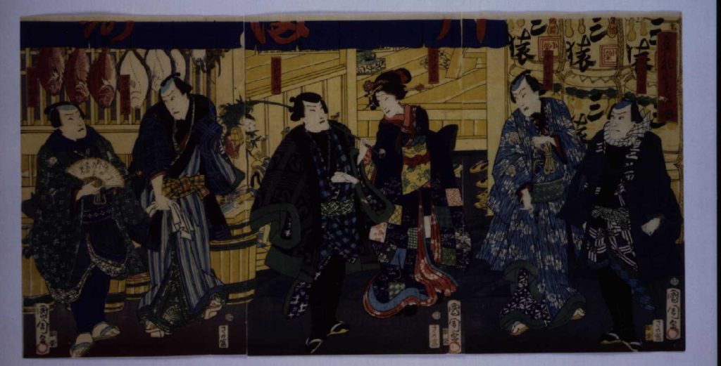 作品画像:金龍山参詣之図