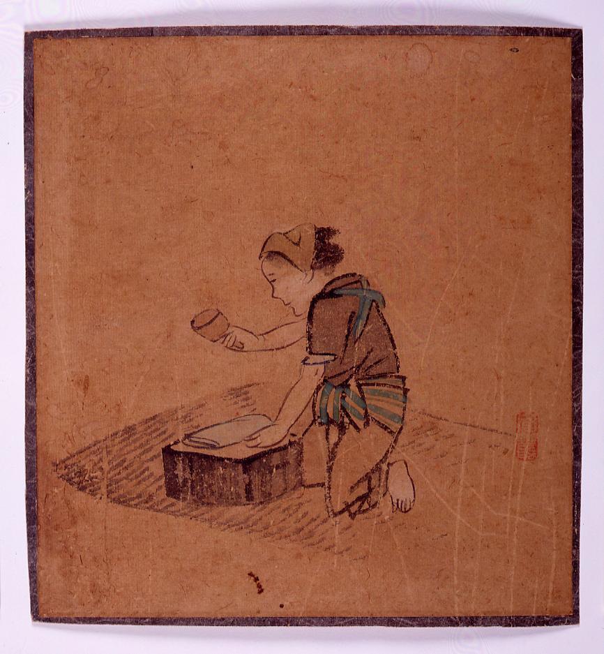 作品画像:江戸女風俗図