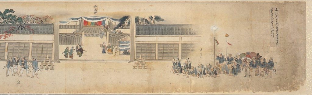 作品画像:楽宮下向絵巻