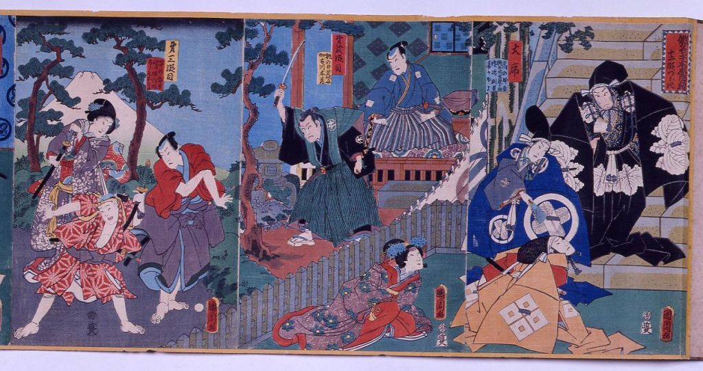 作品画像:画巻 仮名手本忠臣蔵