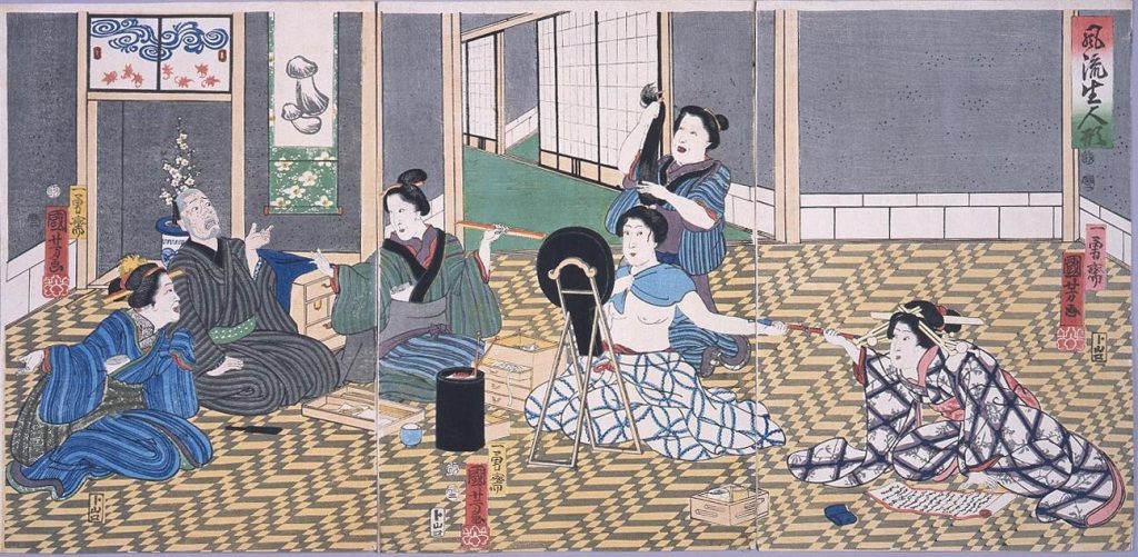 作品画像:風流生人形