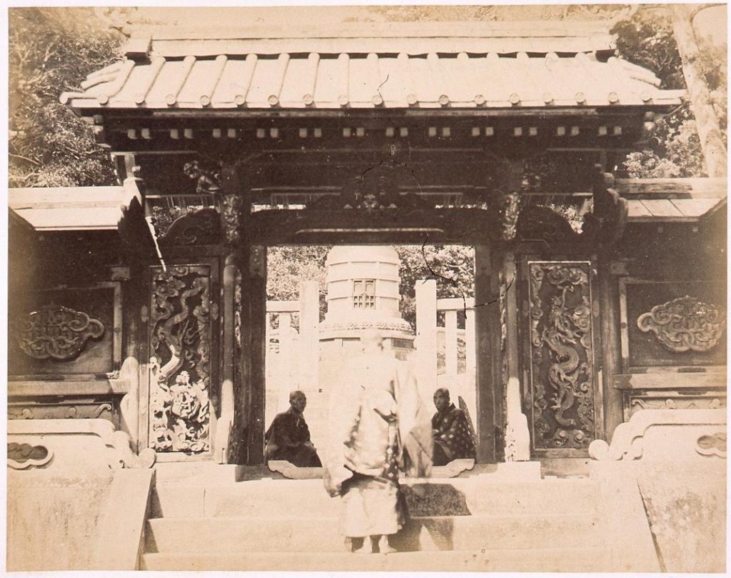 作品画像:寛永寺御表方御霊屋 浚明院中門と宝塔