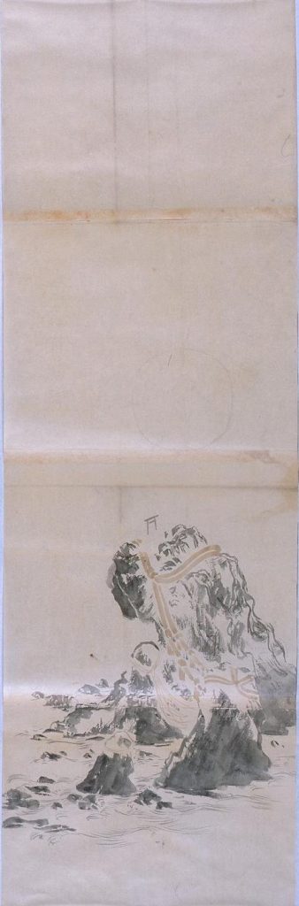 作品画像:粉本 夫婦岩