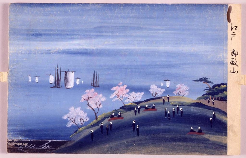 作品画像:泥絵 江戸御殿山