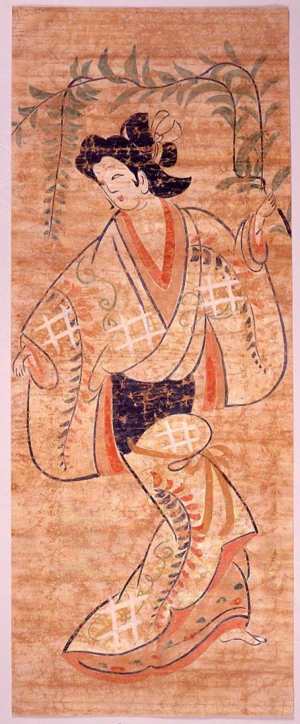 作品画像:大津絵 藤娘