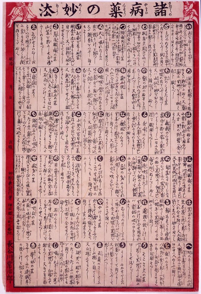 作品画像:諸病薬の妙法