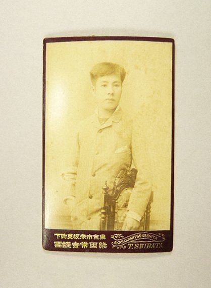 作品画像:川村清雄肖像