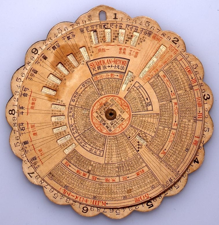 作品画像:メートル尺貫換算表