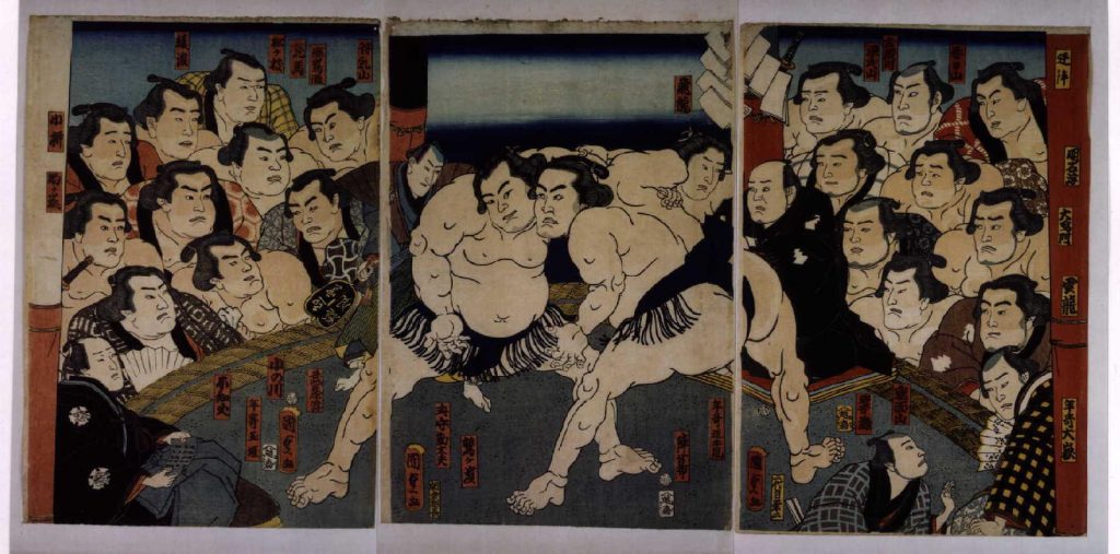作品画像:陣幕鷲ヶ浜取組