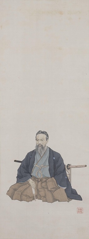 作品画像:山岡鉄舟像