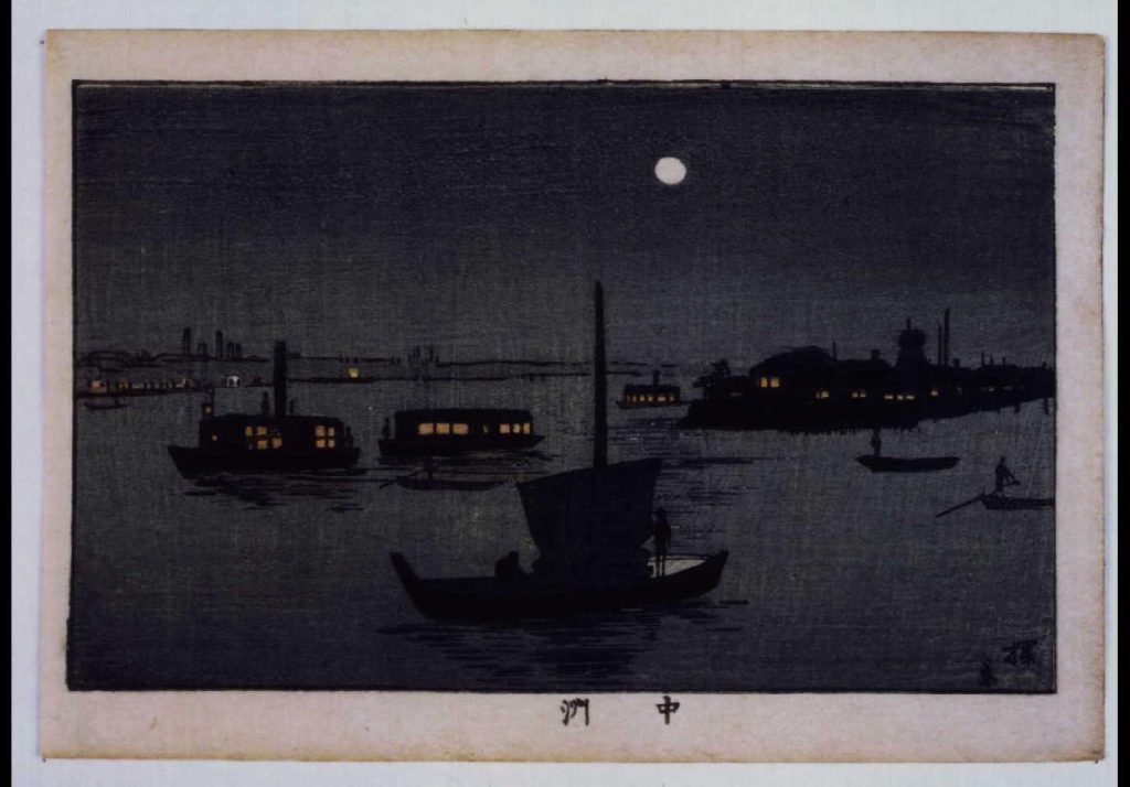 作品画像:東京真画名所図解 中洲