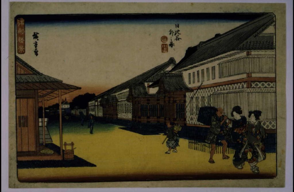 作品画像:江都勝景 日比谷外之図