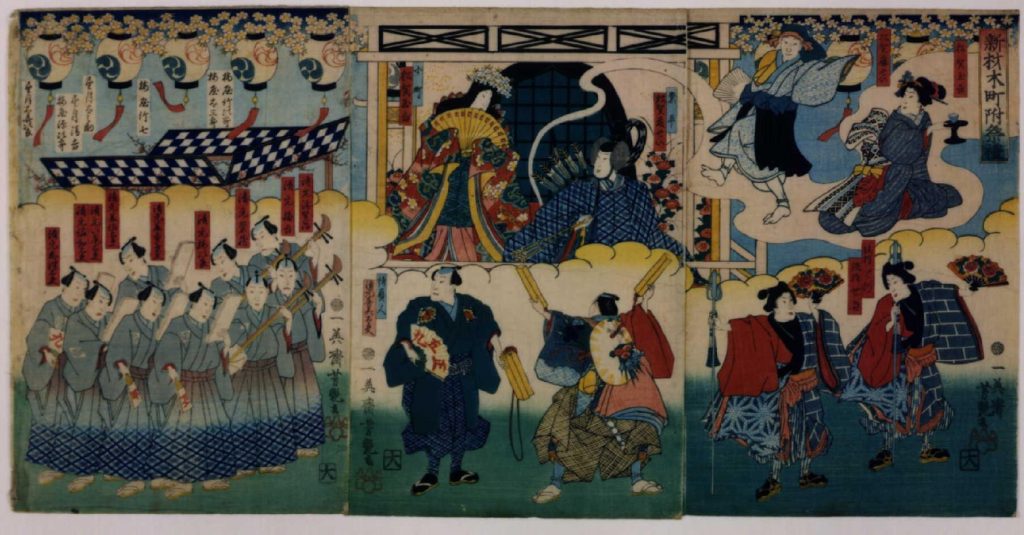 作品画像:新材木町附祭礼