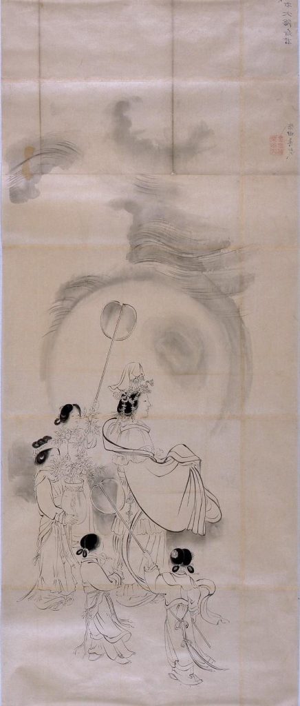 作品画像:粉本 大陰后君