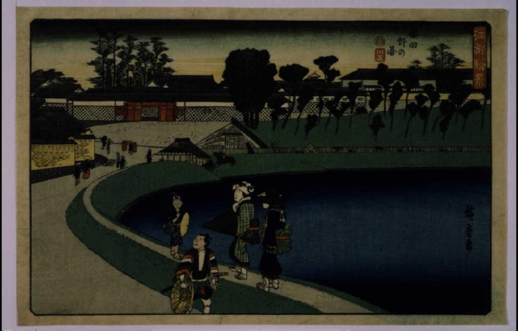 作品画像:江都勝景 桜田外の図