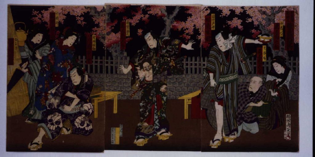 作品画像:芝居絵 醉菩提新酒又六