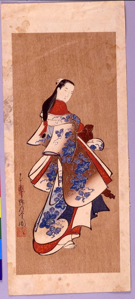 作品画像:美人図