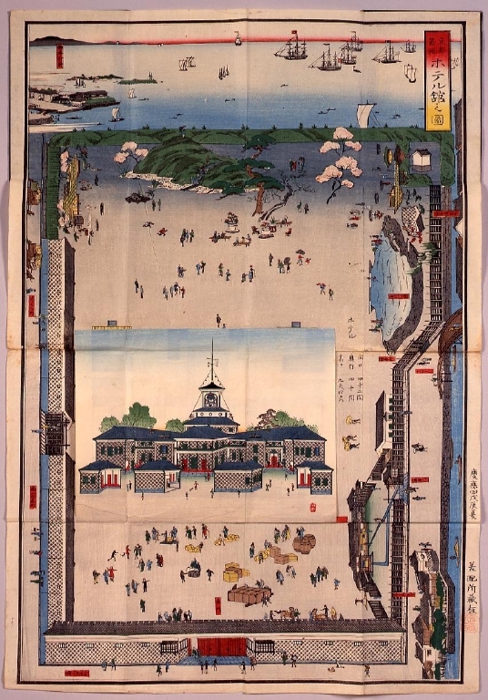 作品画像:江戸築地保互留之図