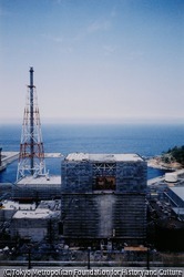 小泉八雲の足跡を追って訪れた松江の島根原子力発電所(1974年に営業運転開始)